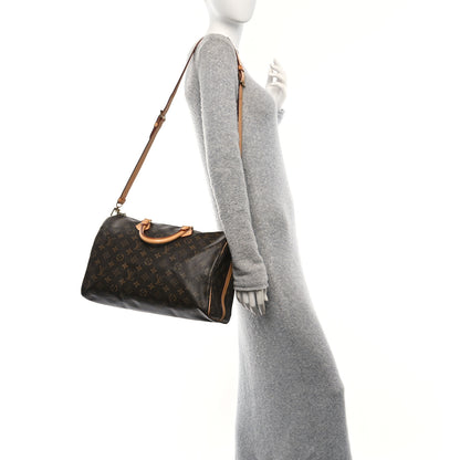 Louis Vuitton Monogram Speedy Bandouliere 35 2 of 13