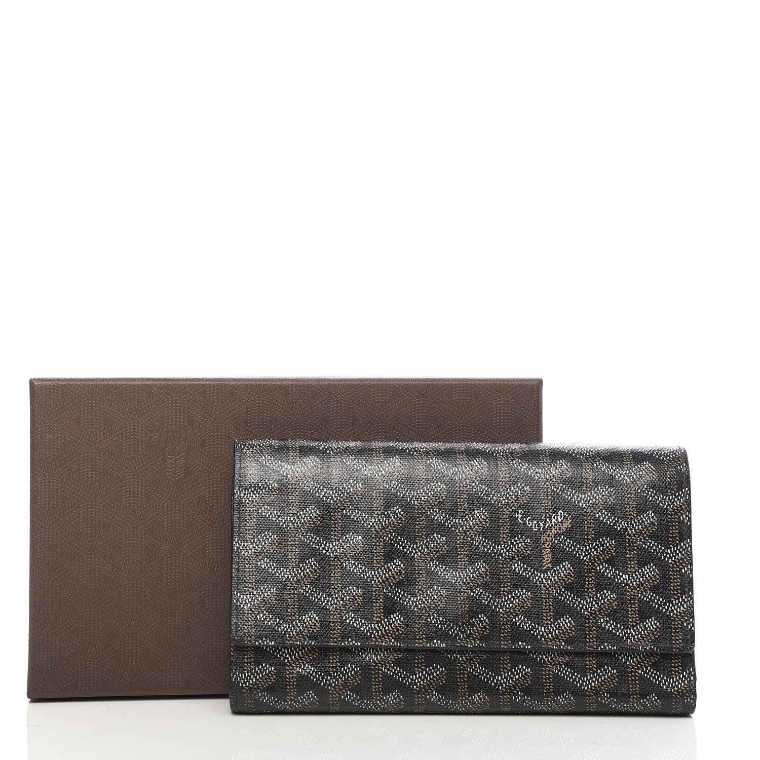 Goyard Goyardine Rivoli Wallet Black 9 of 9