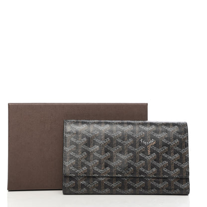 Goyard Goyardine Rivoli Wallet Black 9 of 9