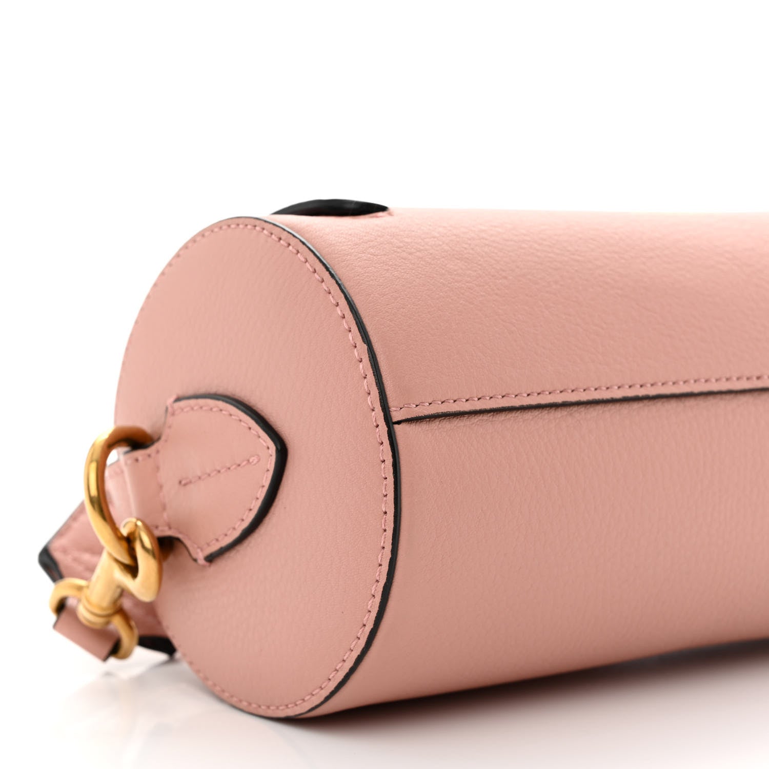 Burberry Calfskin The Barrel Bag Dusty Rose 11 of 12