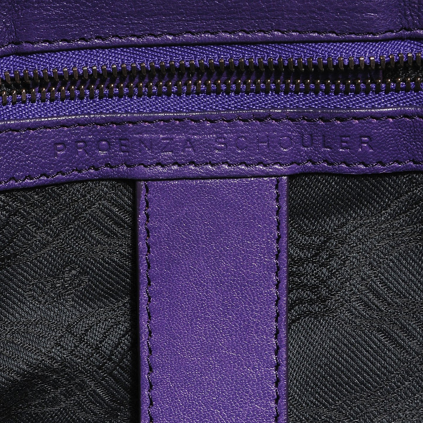 Lambskin Large PS1 Satchel Violet