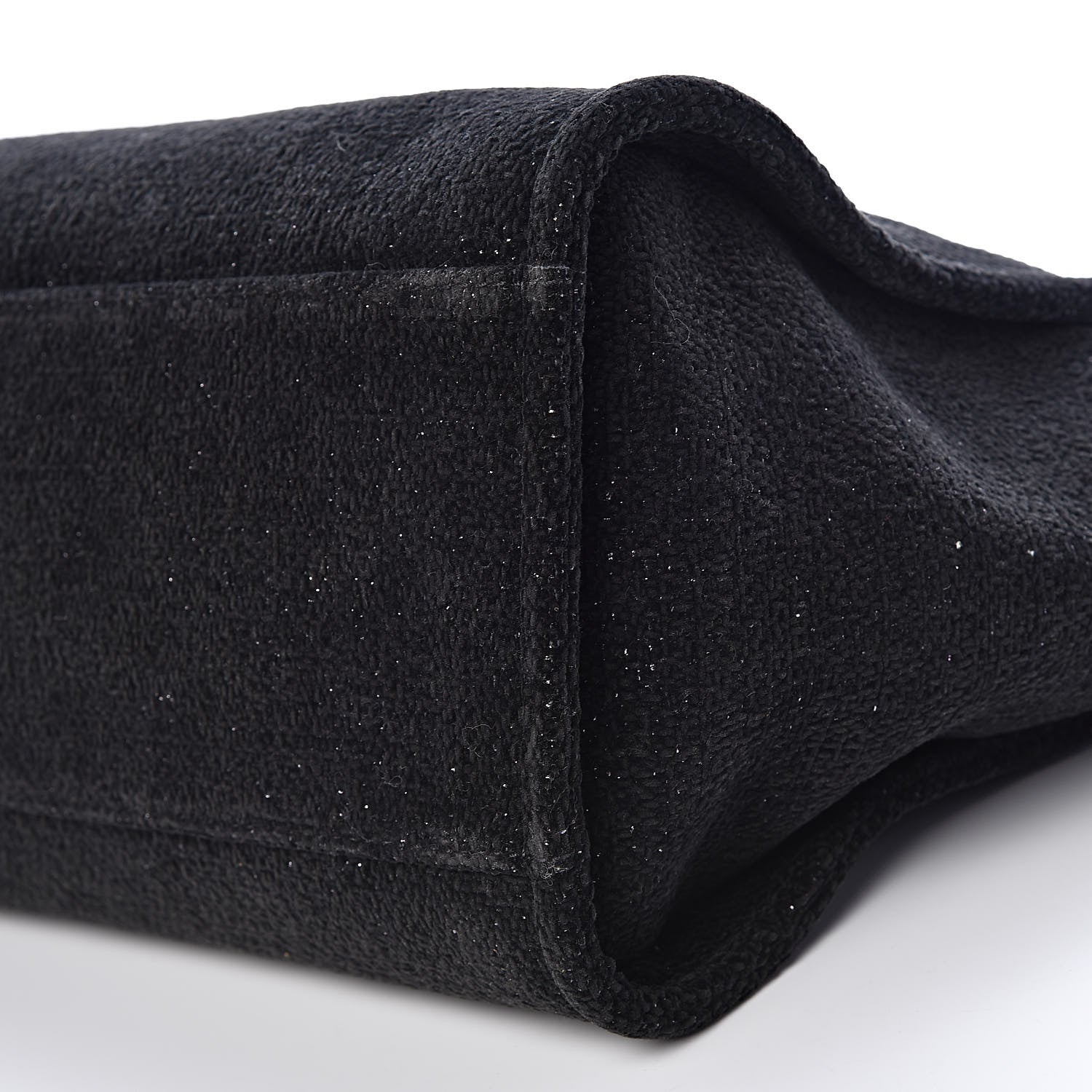 Chanel Lurex Boucle Medium Deauville Tote Black 9 of 10