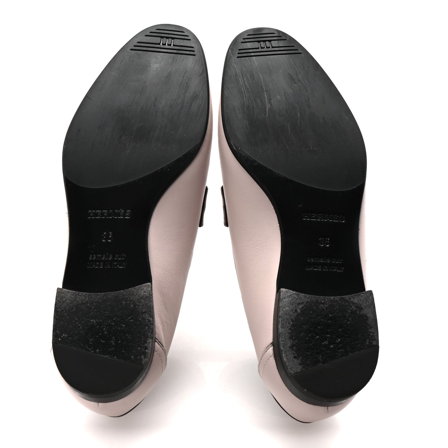Calfskin Womens Paris Loafers 36 Rose Petale