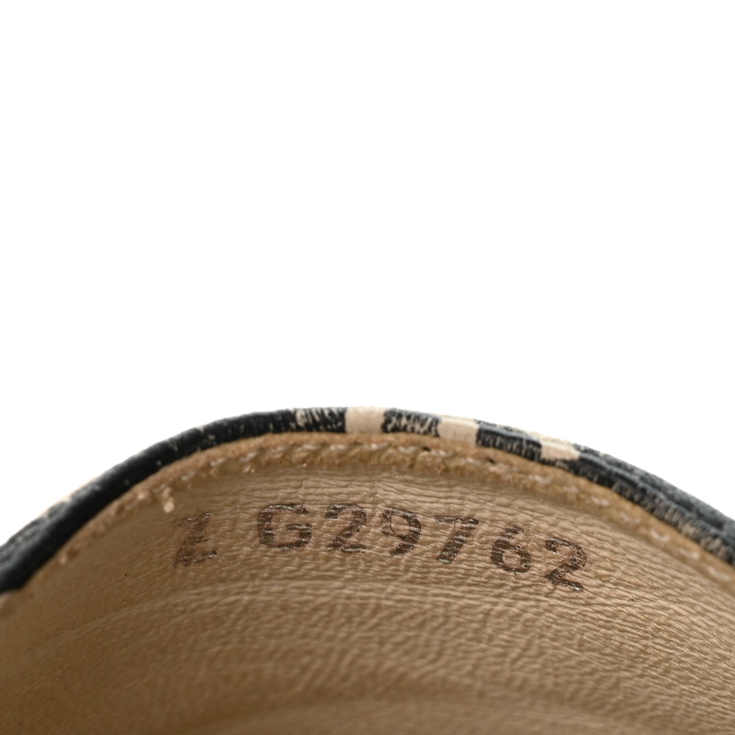 Lambskin Printed CC Espadrilles 38 Black White