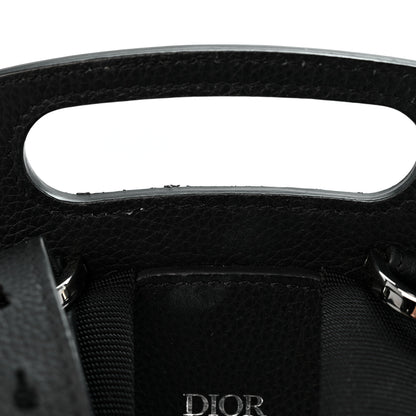 Christian Dior HOMME Oblique Calfskin Mens Mini Saddle Backpack Navy Blue 13 of 13