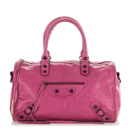Balenciaga Agneau Classic Hardware Maxi Twiggy Cyclamen 1 of 7