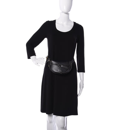 Loewe Calfskin Mini Gate Belt Bag Black 2 of 16
