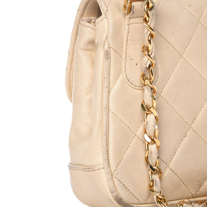 Chanel Caviar Quilted Mini Square Flap White 18 of 20