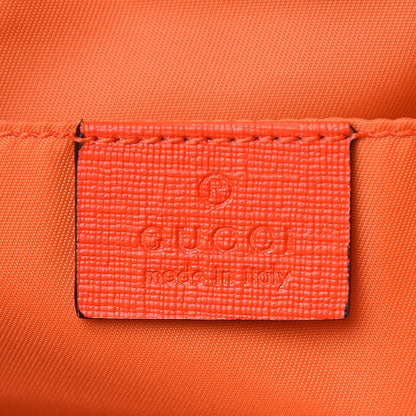 Gucci GG Supreme Monogram Kids Rocket Cat Tote Rose Orange 4 of 8
