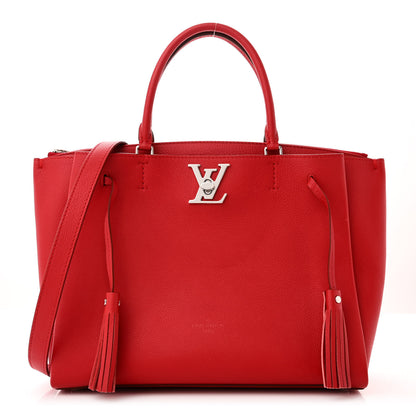Louis Vuitton Calfskin Lockmeto Rubis 1 of 10