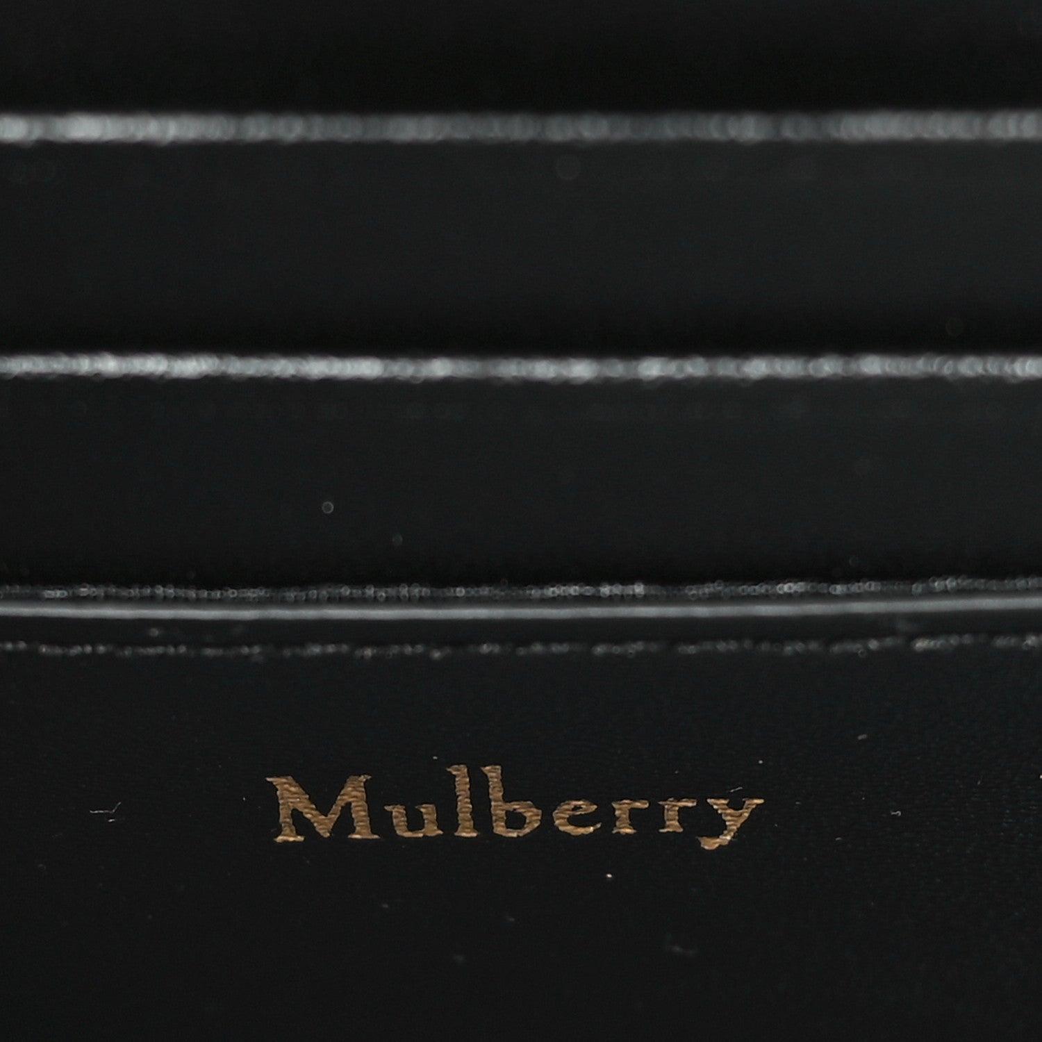 Mulberry Heavy Grain Mini Iris Tote Black 6 of 9