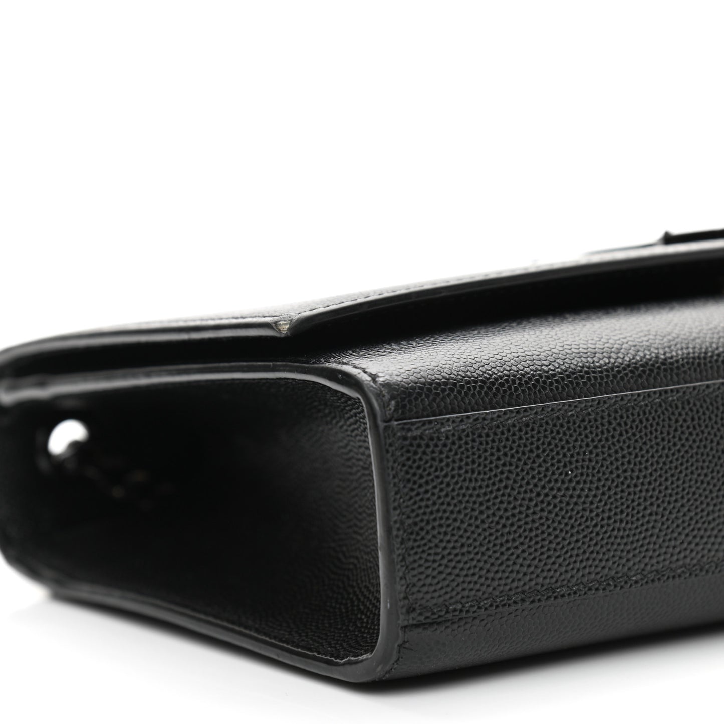 Grain De Poudre Medium Classic Monogram Kate Satchel Black