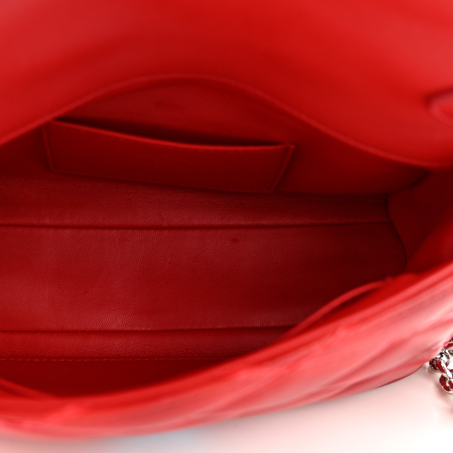 Louis Vuitton Lambskin Malletage GO-14 PM Red 5 of 13