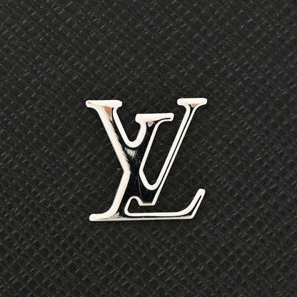 Louis Vuitton Taiga Pochette Voyage MM Black 8 of 8