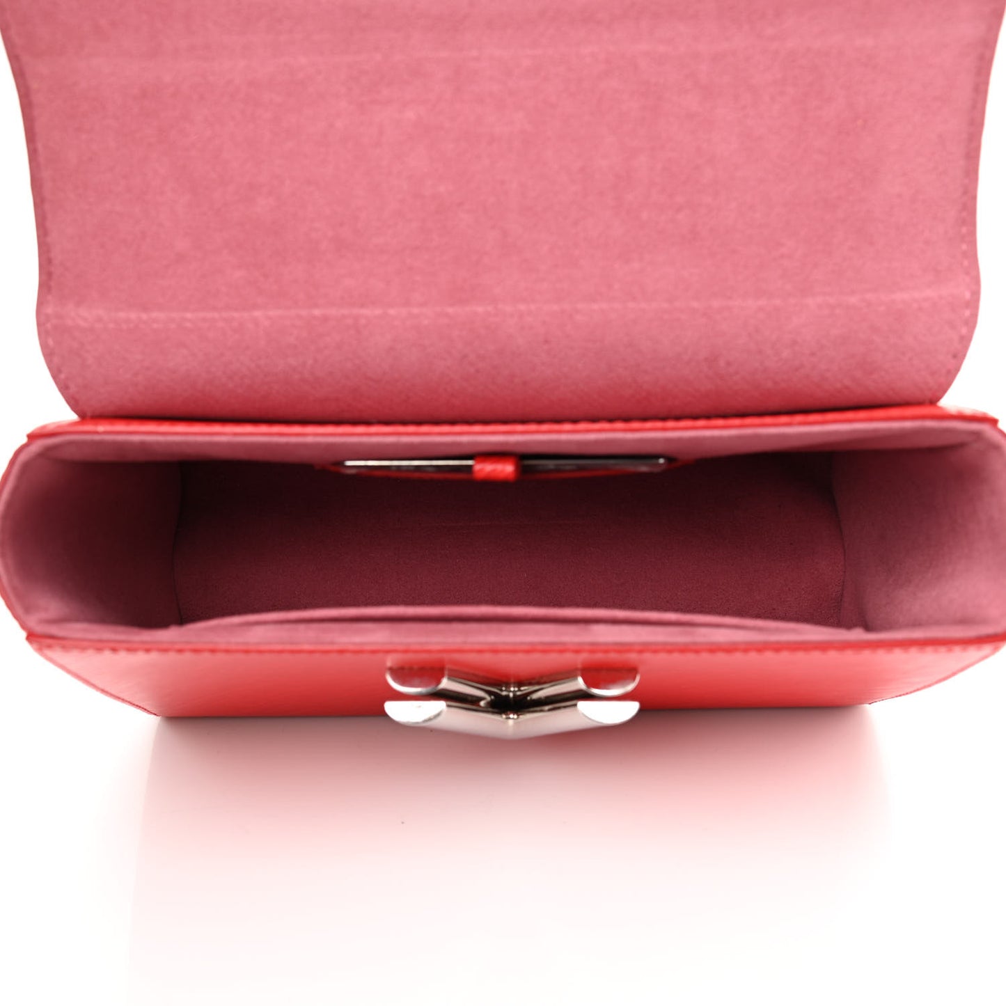 Epi Twist Shoulder Bag MM Coquelicot