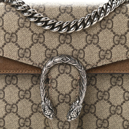 Gucci GG Supreme Monogram Mini Dionysus Shoulder Bag Taupe 8 of 12