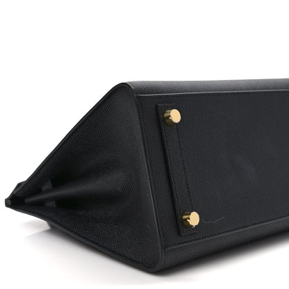 Hermes Epsom Birkin Sellier 25 Black 7 of 8
