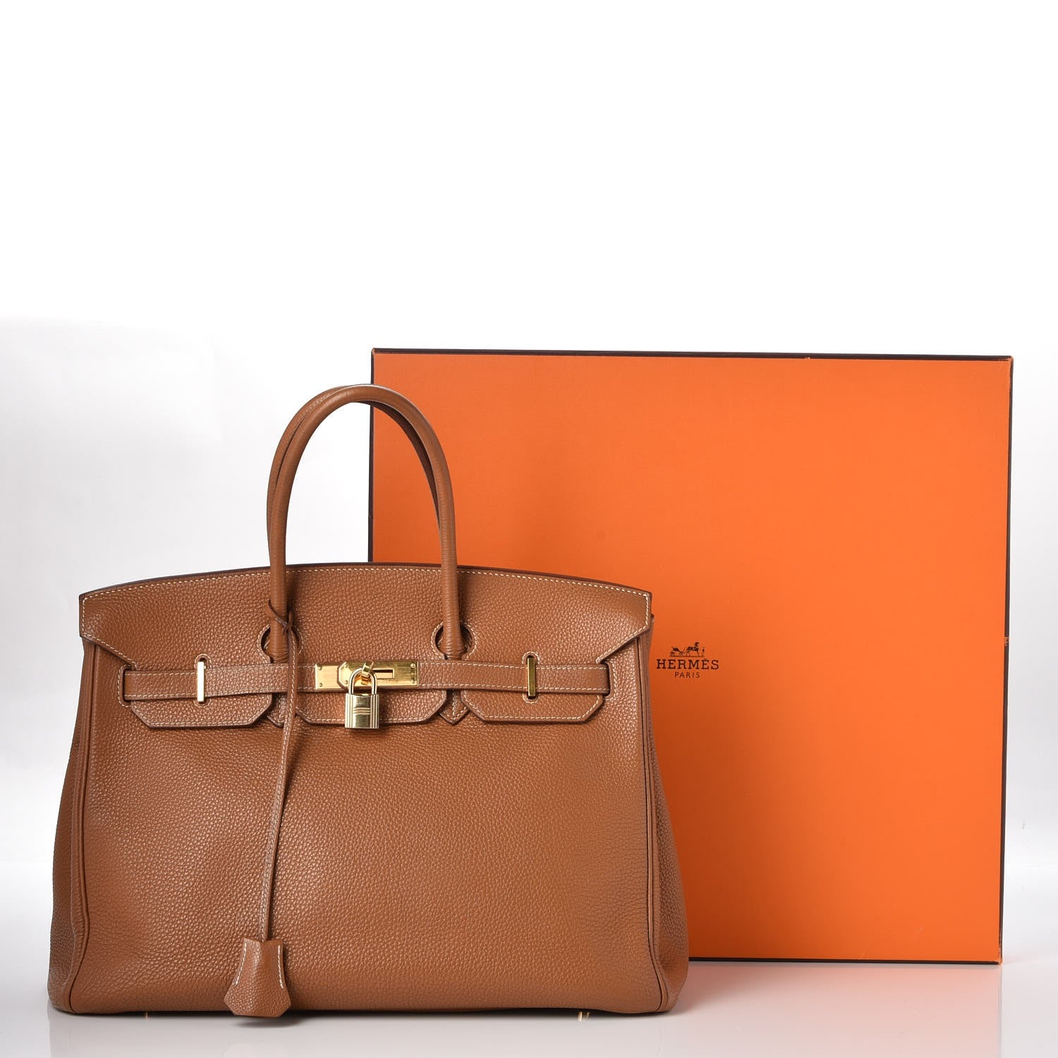 Hermes Togo Birkin 35 Gold 33 of 33