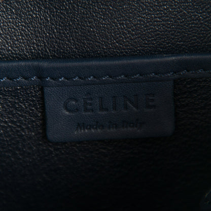 Celine Smooth Calfskin Nano Luggage Ink 6 of 7