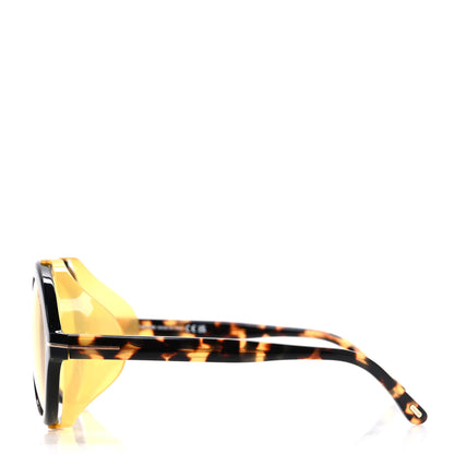Tom Ford Acetate Neughman Sunglasses TF 882 Havana 3 of 8
