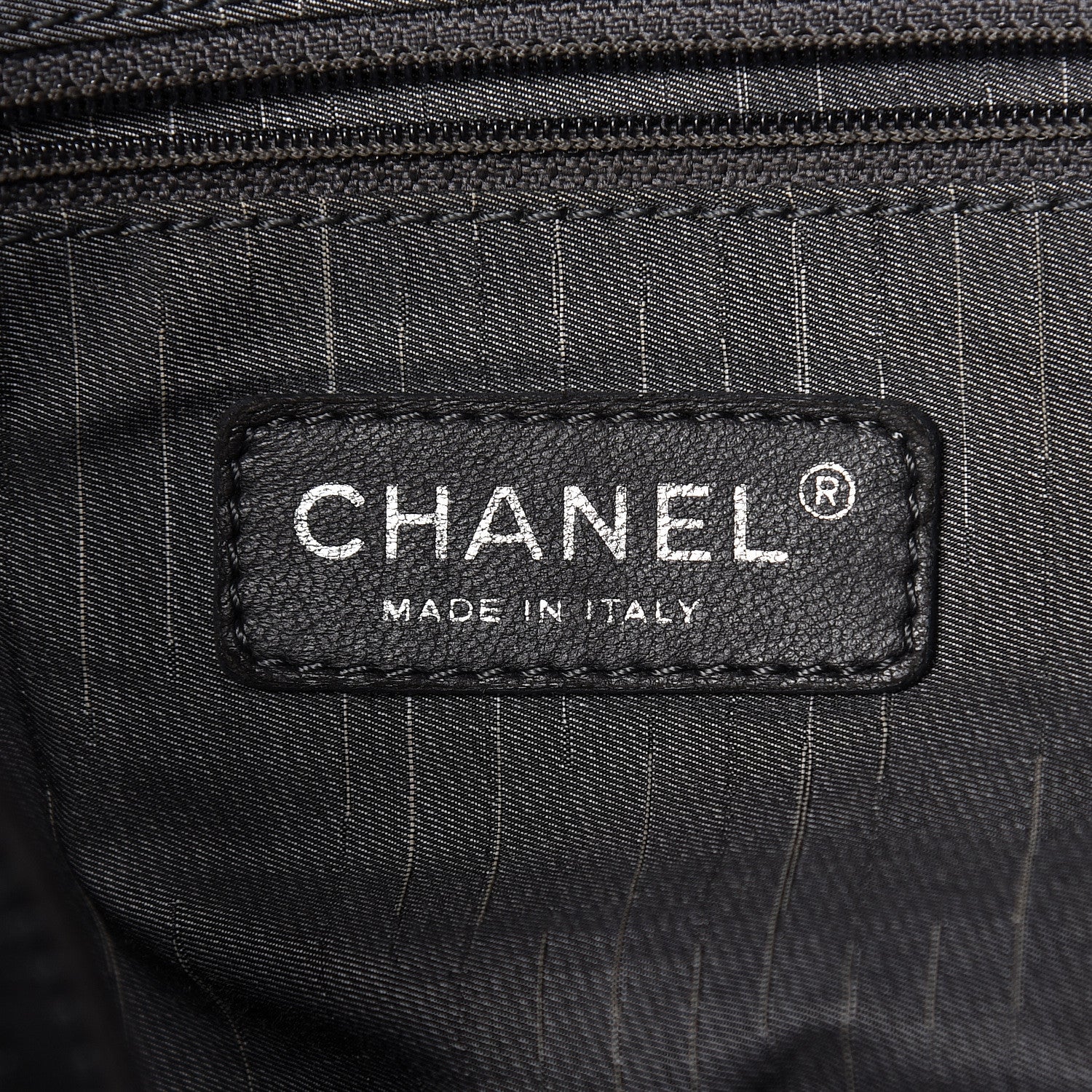 Chanel Washed Calfskin Tote Black 6 of 15