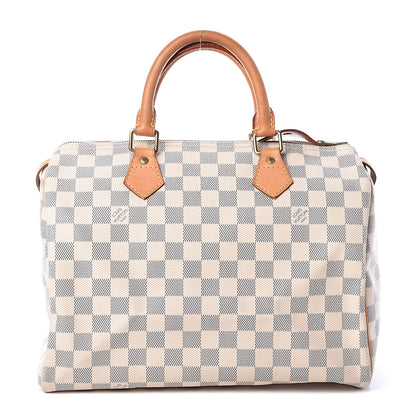 Louis Vuitton Damier Azur Speedy 30 1 of 9