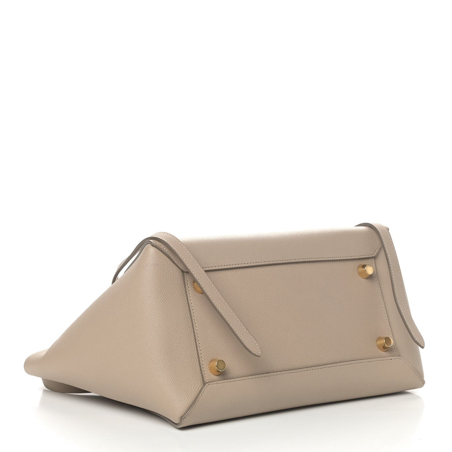 Grained Calfskin Mini Belt Bag Light Taupe