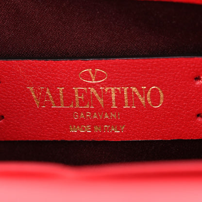 Valentino Garavani Calfskin Love Lab Go Logo Chain Pouch Rouge Pur 5 of 8