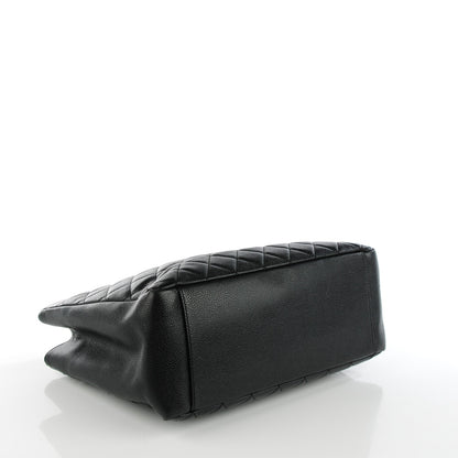 Chanel Caviar Quilted Grand Shopping Tote GST Black 4 of 8
