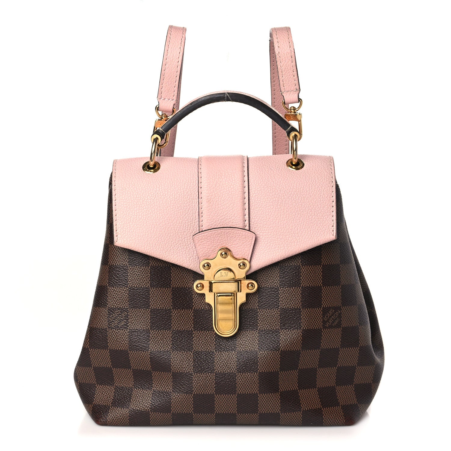 Louis Vuitton Damier Ebene Clapton Backpack Magnolia 1 of 9