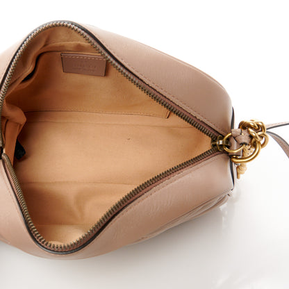 Gucci Calfskin Matelasse Small GG Marmont Chain Shoulder Bag Porcelain Rose 5 of 12
