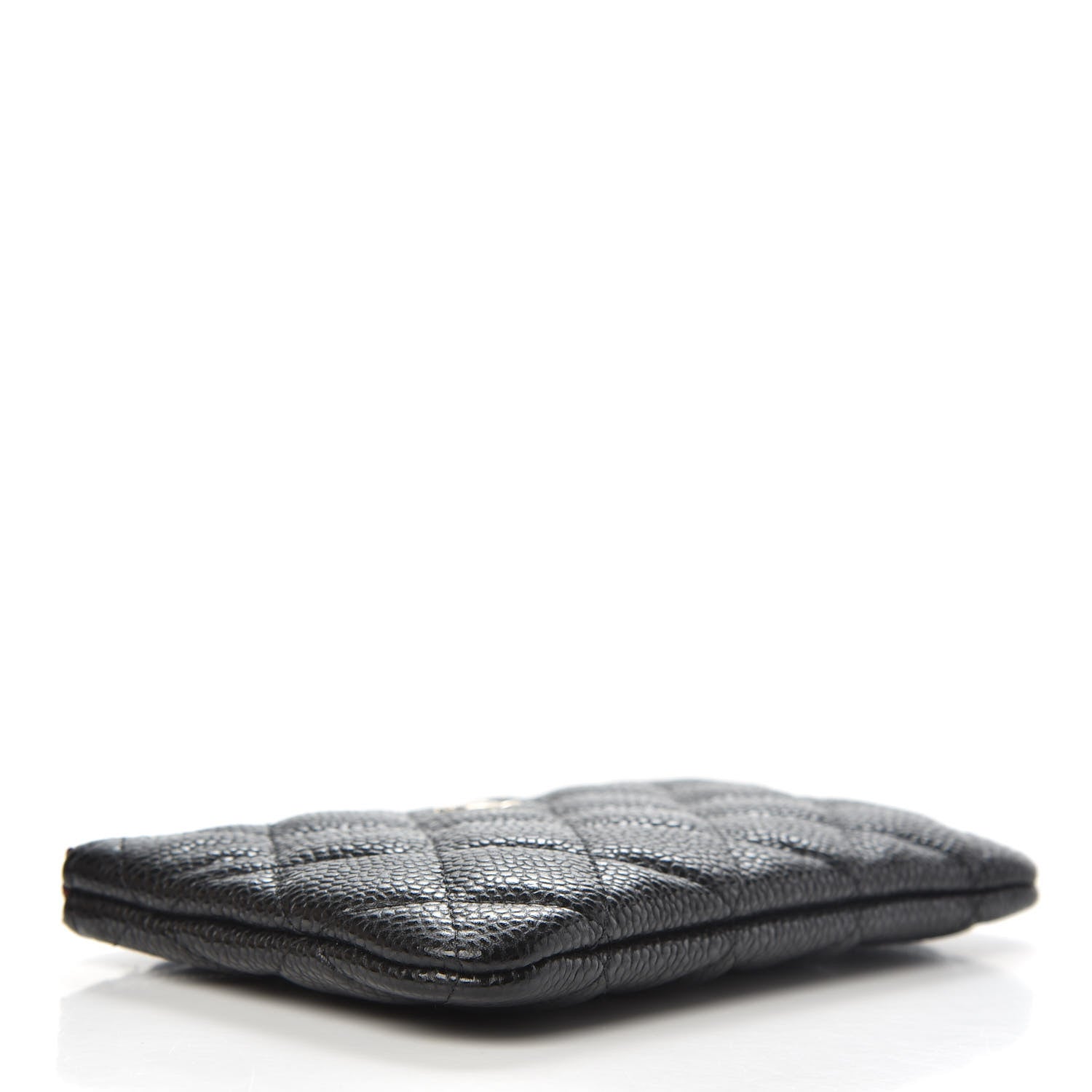 Chanel Caviar Quilted Small Cosmetic Case Black 4 of 8