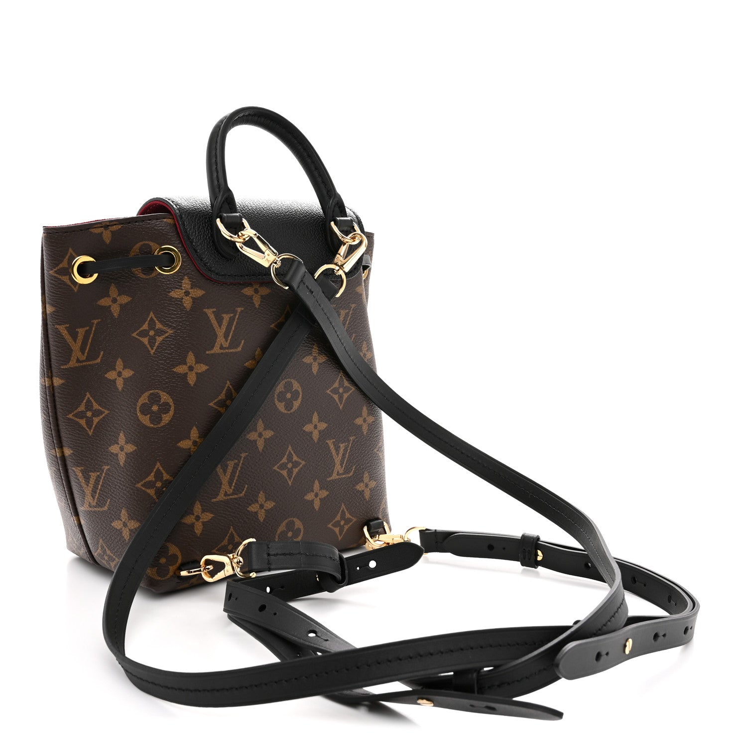 Louis Vuitton Monogram BB Montsouris NM Backpack Black 2 of 10