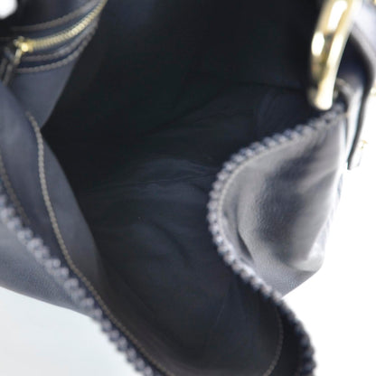 Gucci Leather Large Horsebit Chain Hobo Black 9 of 9