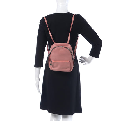 Stella McCartney Shaggy Deer Mini Falabella Backpack Pink 2 of 10