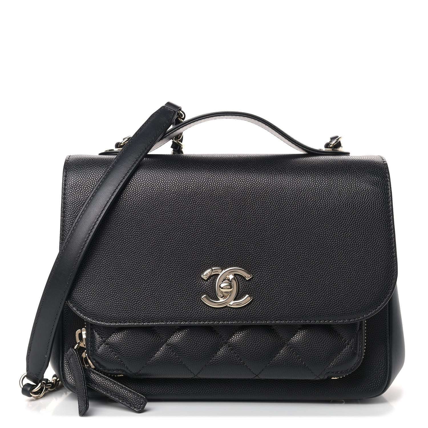 Chanel Caviar Quilted Medium Business Affinity Flap Black 1 of 8