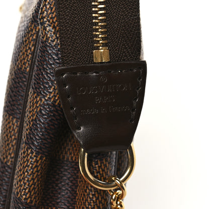Louis Vuitton Damier Ebene Eva Clutch 6 of 9