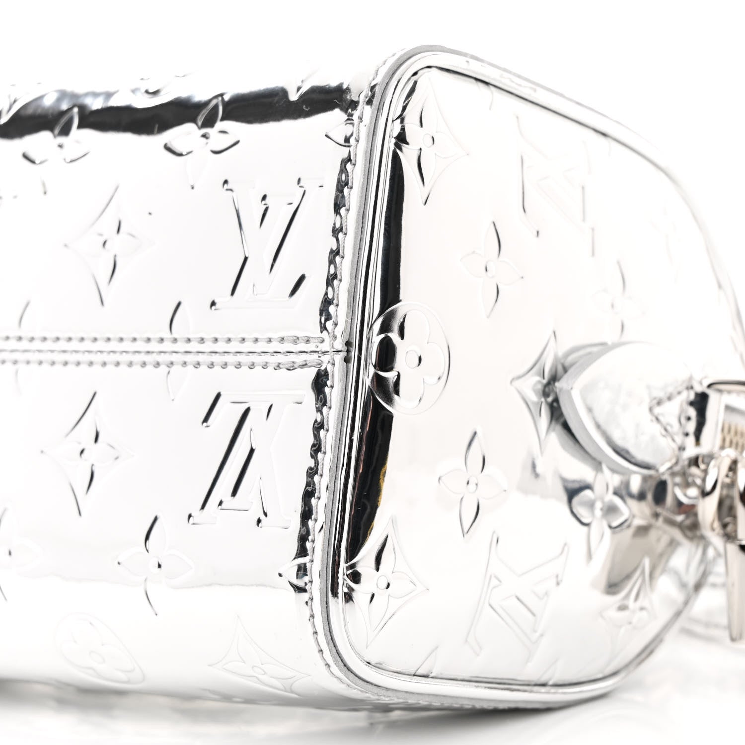 Louis Vuitton Monogram Miroir Speedy Bandouliere 20 Silver 9 of 9