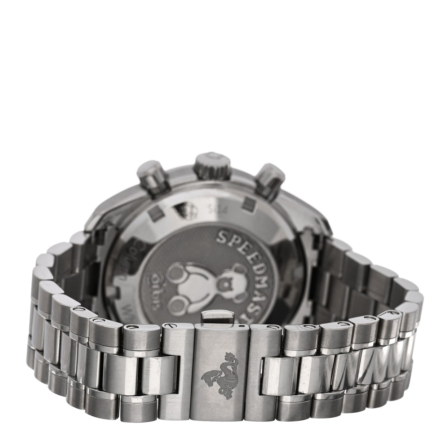 Stainless Steel 38mm Speedmaster Chronograph Automatic Watch Blue 324.30.38.50.03
