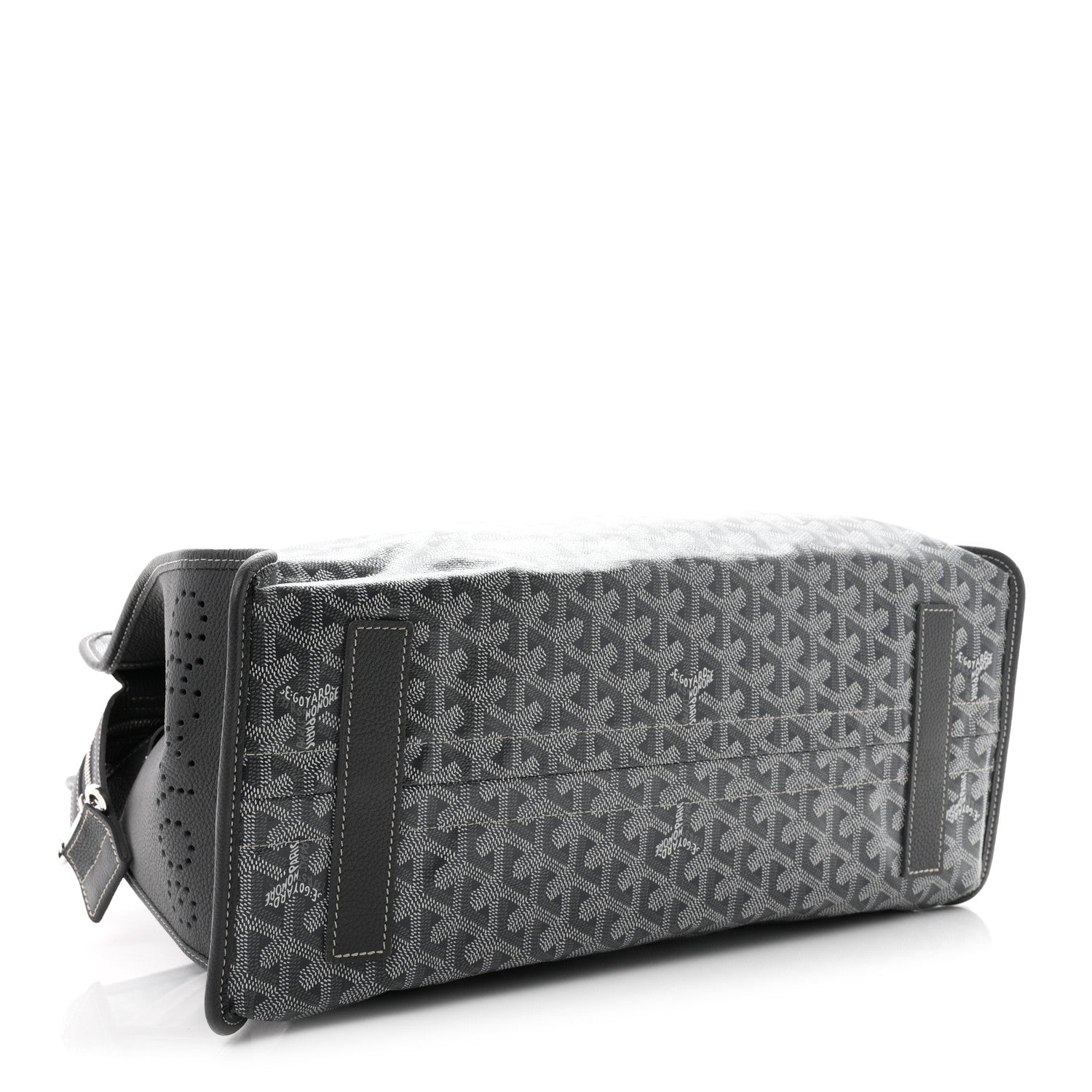 Goyard Goyardine Sac Hardy Pet Carrier PM Grey 5 of 13