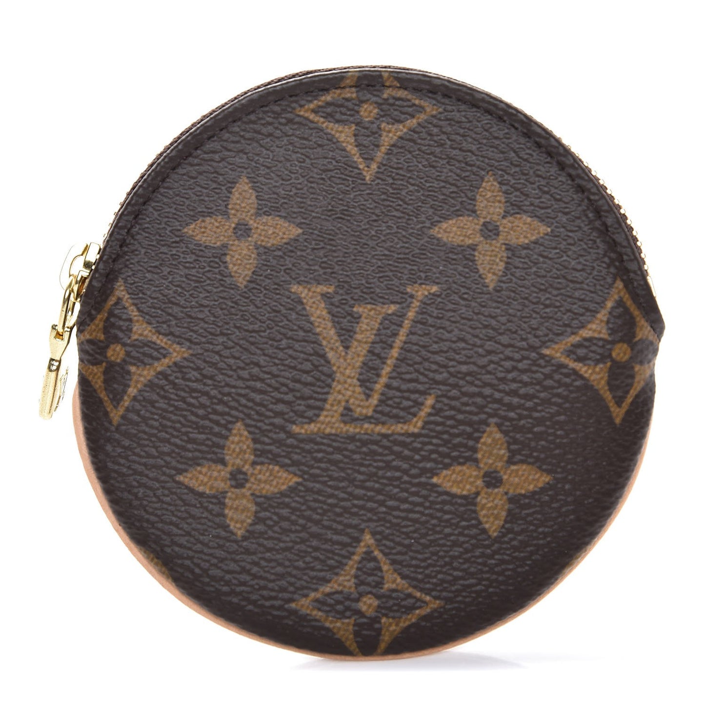 Monogram Round Coin Purse