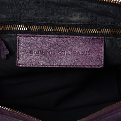 Balenciaga Agneau Classic Hardware Day Hobo Raisin 6 of 25
