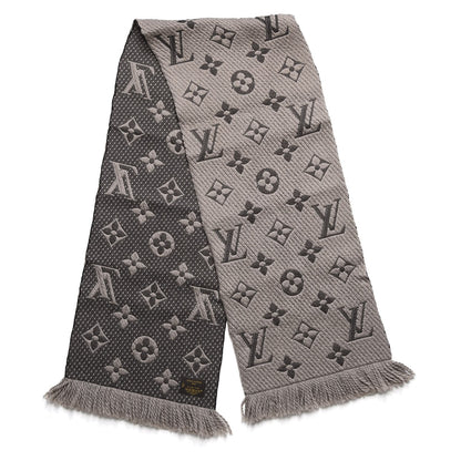 Louis Vuitton Wool Silk Logomania Scarf Verone 3 of 4
