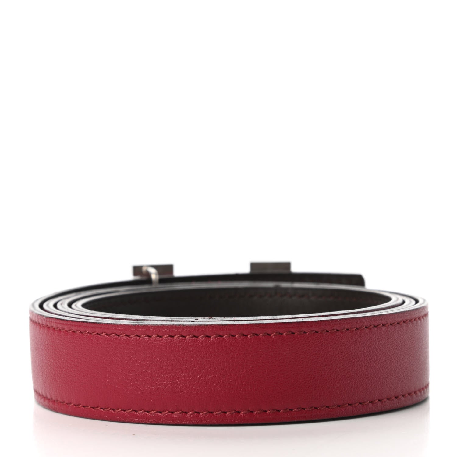 Hermes Swift 24mm Constance H Belt 95 Rubis Chocolate 2 of 5