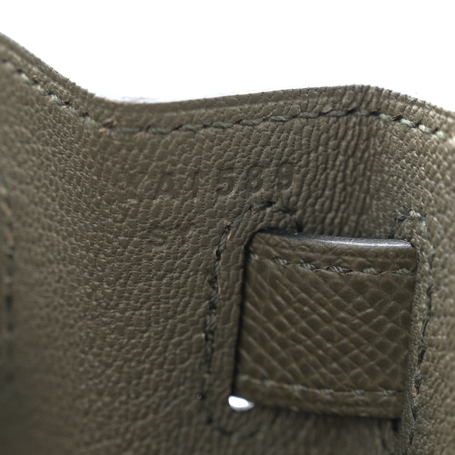 Hermes Epsom Kelly Sellier 28 Vert De Gris 7 of 18