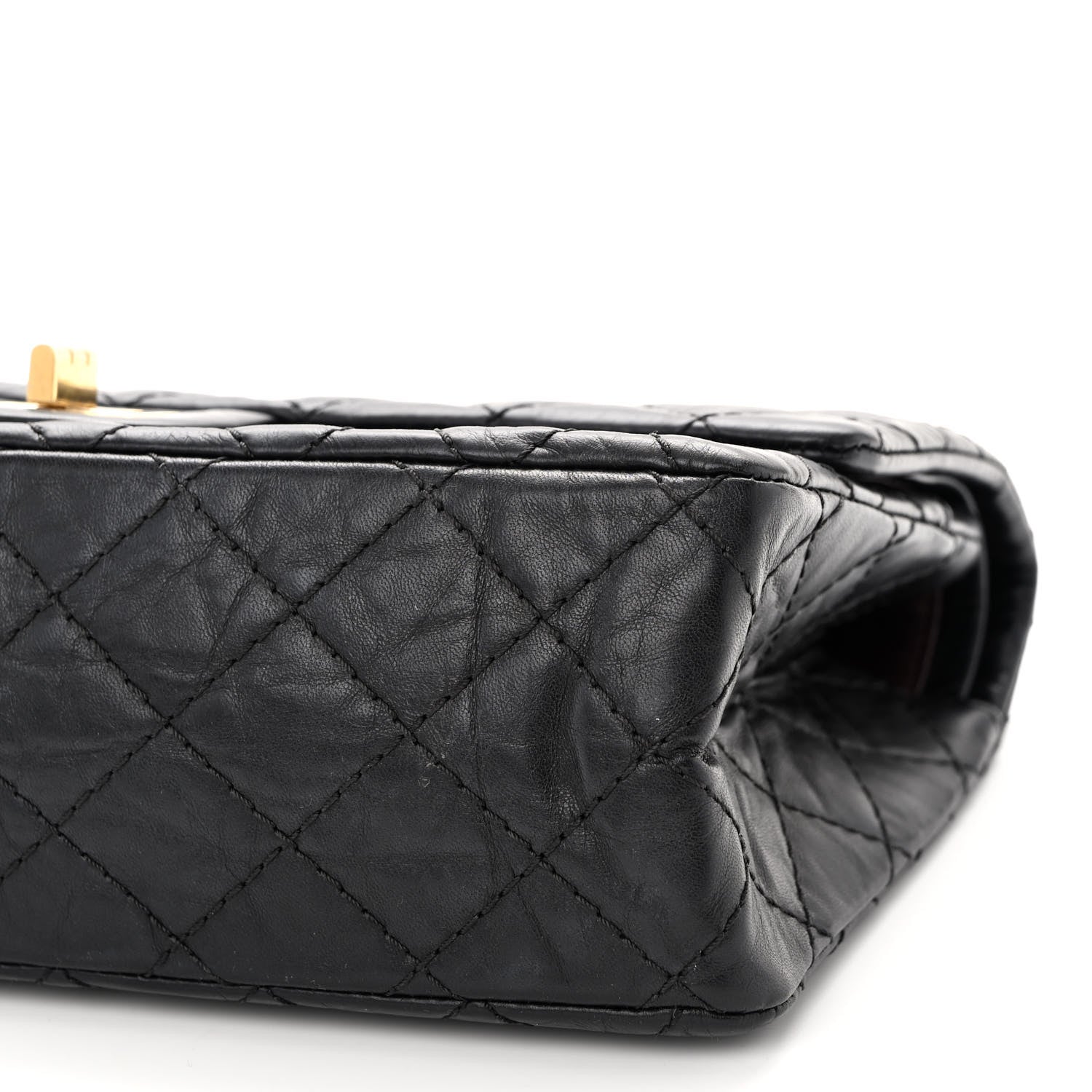 Chanel Aged Calfskin Quilted 2.55 Reissue 225 Flap Black 10 of 10