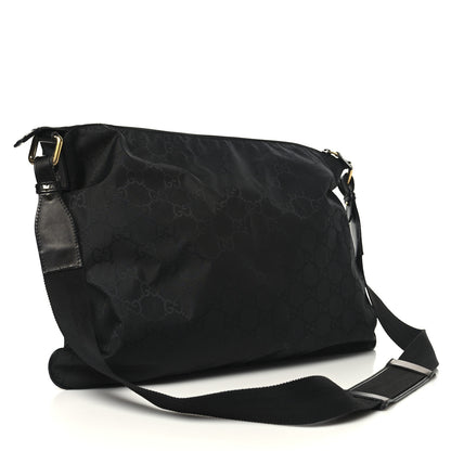 Gucci Nylon Monogram Messenger Black 3 of 10