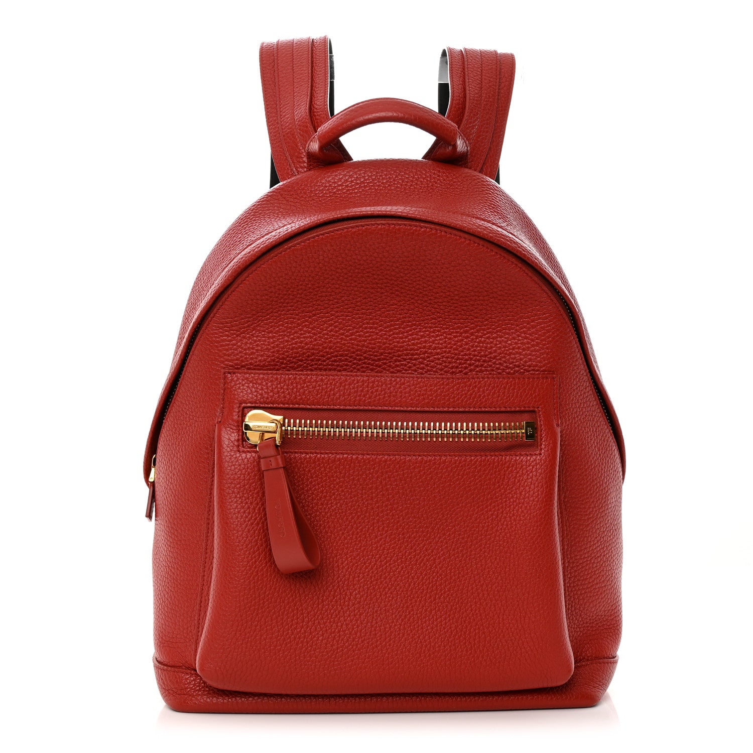Tom Ford Grained Calfskin Buckley Backpack Red 1 of 18