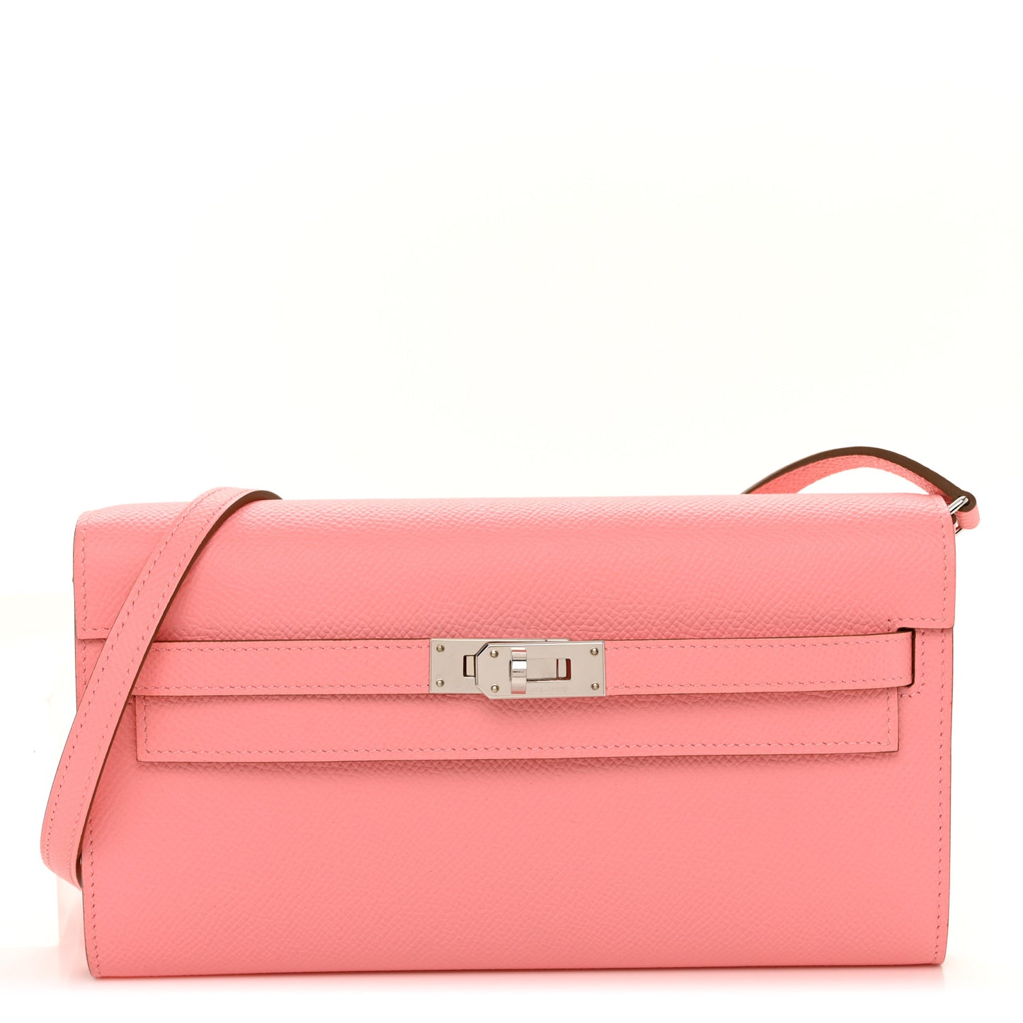 Epsom Kelly Wallet To Go Rose Confetti