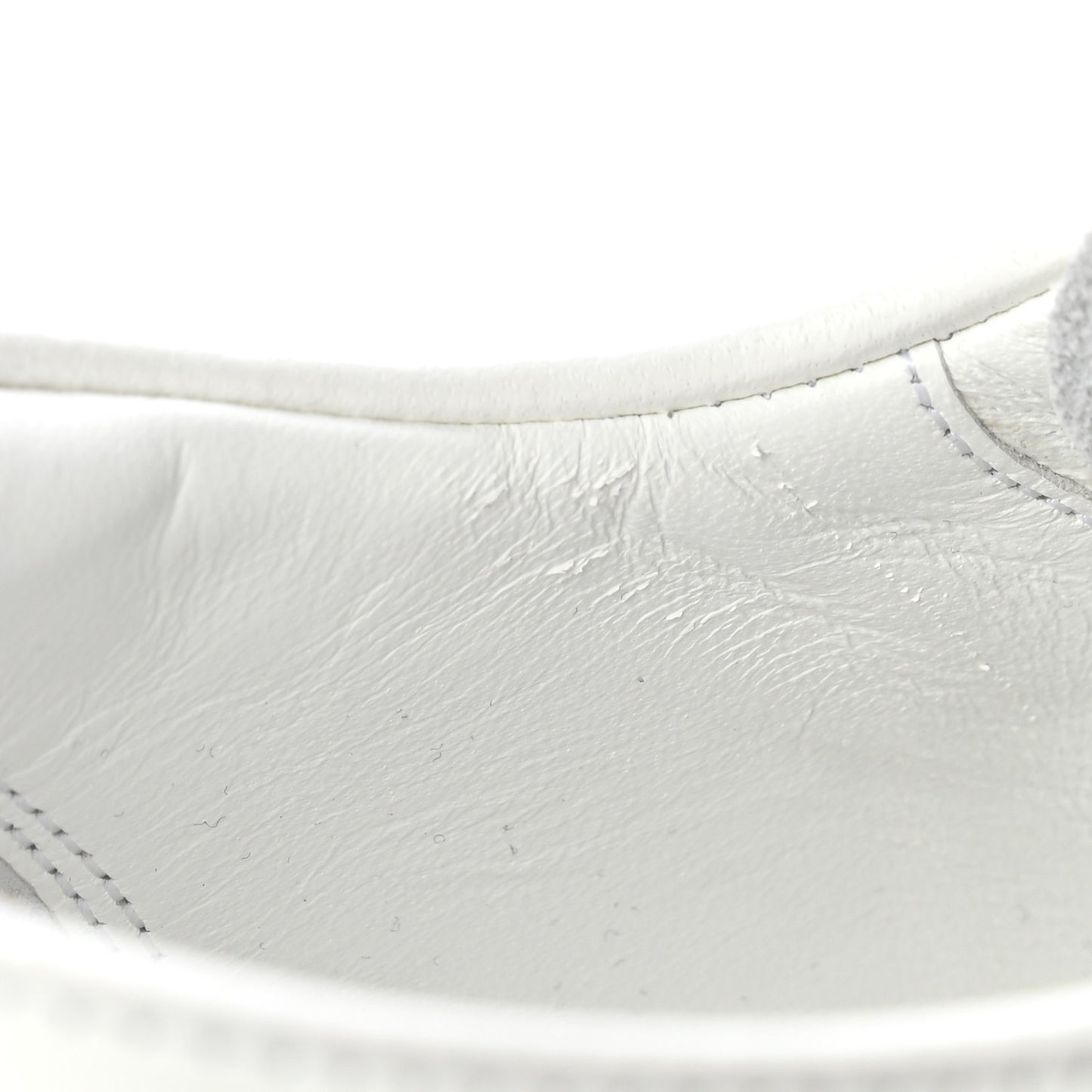 Spazzolato Calzature Donna Triangle Logo 50mm Derby Loafers 38.5 White 38.5 White